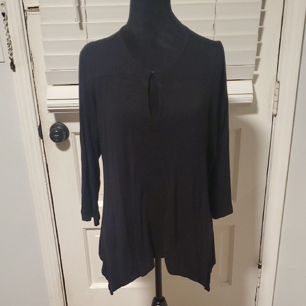 Adrianna Papell Black Women's Blouse